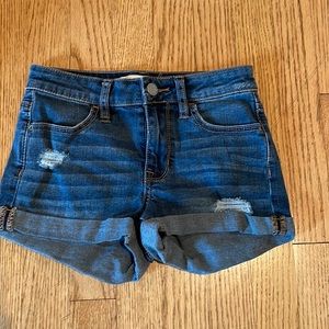 Bulkhead jean shorts